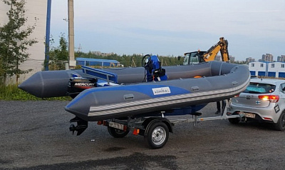 Надувная лодка ПВХ Адмирал (Admiral) RIB 500