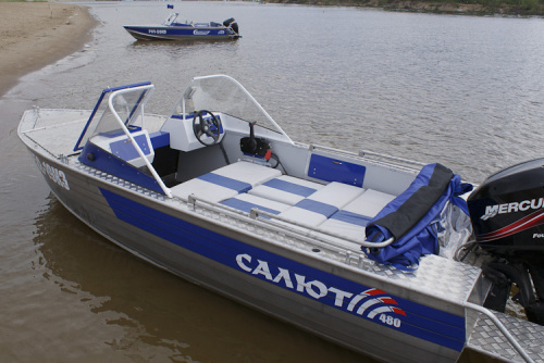 Алюминиевая лодка Салют-Classic 480