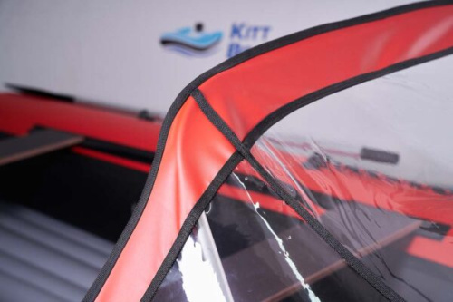 Тент носовой прозрачный на лодку Kitt Boats 350-370