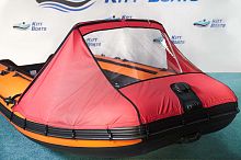 Тент носовой с окном на лодку Kitt Boats 350-370