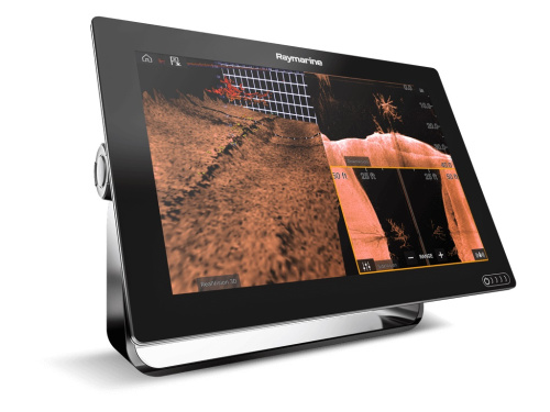 Raymarine AXIOM 12 RV, Multi-function 12" Display with integrated RealVision 3D, 600W Sonar with RV-100 transducer