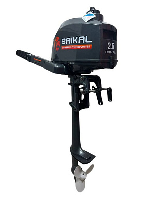 Лодочный мотор Baikal 2,6 HP (2,6 л.с., 2 такта)