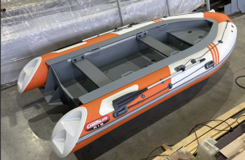 Моторная лодка РИБ Gelium 4300 (высокий борт, пластиковый конус)
