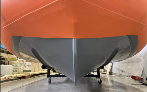 Моторная лодка РИБ Gelium 4300 (высокий борт, пластиковый конус)